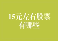 15元左右股票的投资价值分析与风险评估