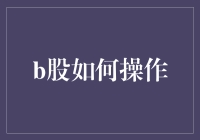 B股投资：新手指南