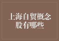 上海自贸概念股深度解析：探索投资新热点