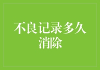 瞧，不良记录这颗定时炸弹，多久才会自动引爆？