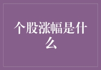 个股涨幅揭秘：解读股市中个股表现的关键指标