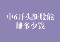 中6开头新股能赚多少钱？新手投资指南