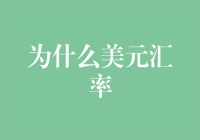 为什么美元汇率总是那么稳，因为它背后站着一群钞能力专家