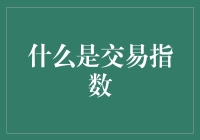 投资新手必读：交易指数到底是啥玩意儿？