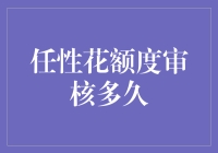 任性花额度审核多久：揭秘信用消费的秘密