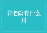 养老保险：为晚年生活保驾护航的金融利器