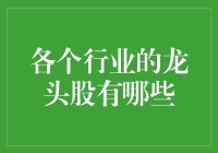 文中出现的龙头股请理解为该行业的佼佼者，而非股票市场上的实际命名