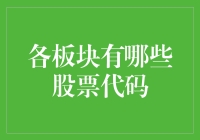 各板块股票代码汇总：构建多元化投资组合的指南