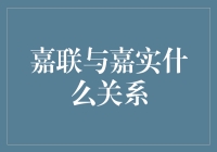 探秘嘉联与嘉实：同根同源，相互支撑的金融兄弟