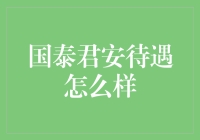 国泰君安待遇解析与评估：一份全面的职业发展指南