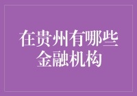 在贵州找金融伙伴？这里有你的选择！