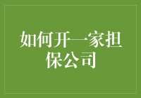 如何开一家担保公司：从新手到担保大王的进阶指南