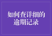 如何查详细的逾期记录：一份全面指南