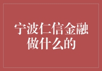 宁波仁信金融：构建未来金融服务生态的先锋