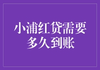 小浦红贷到账时间揭秘：比火星移民更快一步？