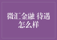 微汇金融员工待遇解析：福利丰厚吸引众多求职者