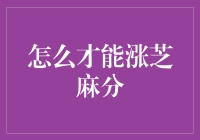 如何有效提升芝麻信用分：策略与技巧