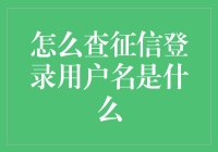 查征信报告时，你是不是也碰壁了？别急，看这篇文章教你快速找到你的登录用户名！