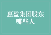 惠盈集团的股东结构：探秘顶级资本背后的隐形力量