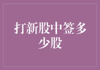 打新股中签：微妙的金融艺术与策略指南