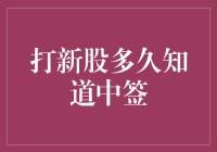 打新股中签查询：多久可以知晓结果？