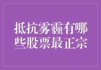 抵抗雾霾，谁是股市里的环保卫士？