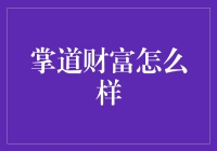 掌道财富：真的能帮你实现财务自由吗？