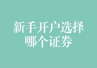 新手投资者开户选择哪个证券公司？三大因素助你明智决策