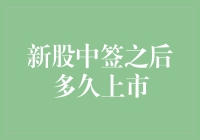 新股中签之后多久上市？比你想象的还要慢，但比你忍耐的还要快！