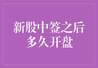 新股中签之后多久开盘？揭秘这背后神秘的时间黑洞