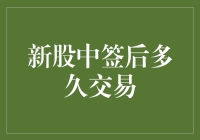 股市新手必知：新股中签后，交易时机大揭秘