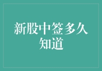 股市新手的奇幻漂流记之：新股中签，究竟要等多久？