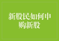 新股民如何申购新股：从入门到精通