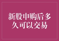 新股申购后的交易时间安排：投资者需知