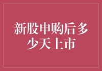 写在新股申购后多少天上市的日子，那是一段宛如坐过山车般的旅程