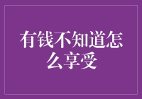 如何将财富转化为生活的艺术：从金钱到享受的转变