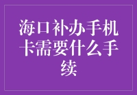 补办手机卡指南：从海口到天堂的圣光之旅