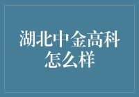 湖北中金高科：科技引领创新，助力区域经济腾飞