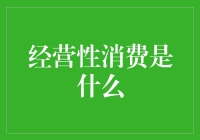 揭秘经营性消费：探索企业背后的消费秘密