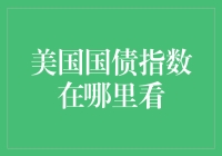 美国国债指数：多方位解读与监测路径