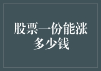 股票一份能涨多少钱？投资风险与收益的权衡