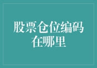 股票仓位编码在哪里？——你的持仓里藏着秘密代码吗？