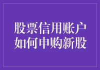 股票信用账户申购新股：全面解析与策略建议