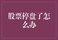 股票停盘了，投资者不应错过的应对策略