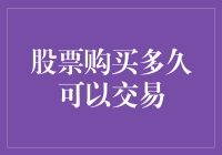 股票购买后多久才能交易？深度解析股票交易规则