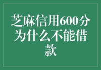 芝麻信用600分：借款遭拒的潜在原因与解决方案探讨