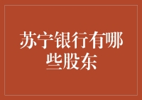 苏宁银行股东阵容揭秘：探索其背后的资本力量