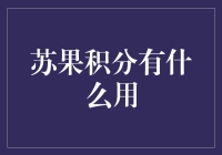 苏果积分经济价值与应用探究：一站式消费新体验