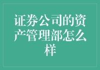 证券公司资产管理部的前景与挑战