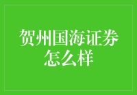 贺州国海证券：专业与稳健并举，助力投资者实现财富增值